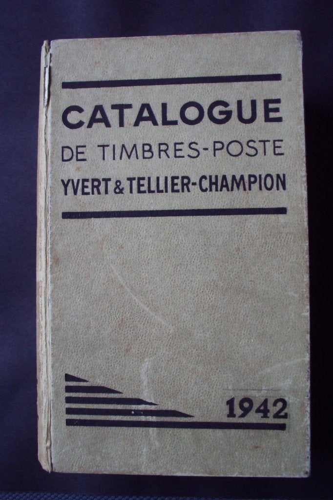 Wereld Catalogus Yvert 1942., Postzegels en Munten, Postzegels | Toebehoren, Ophalen of Verzenden, Catalogus