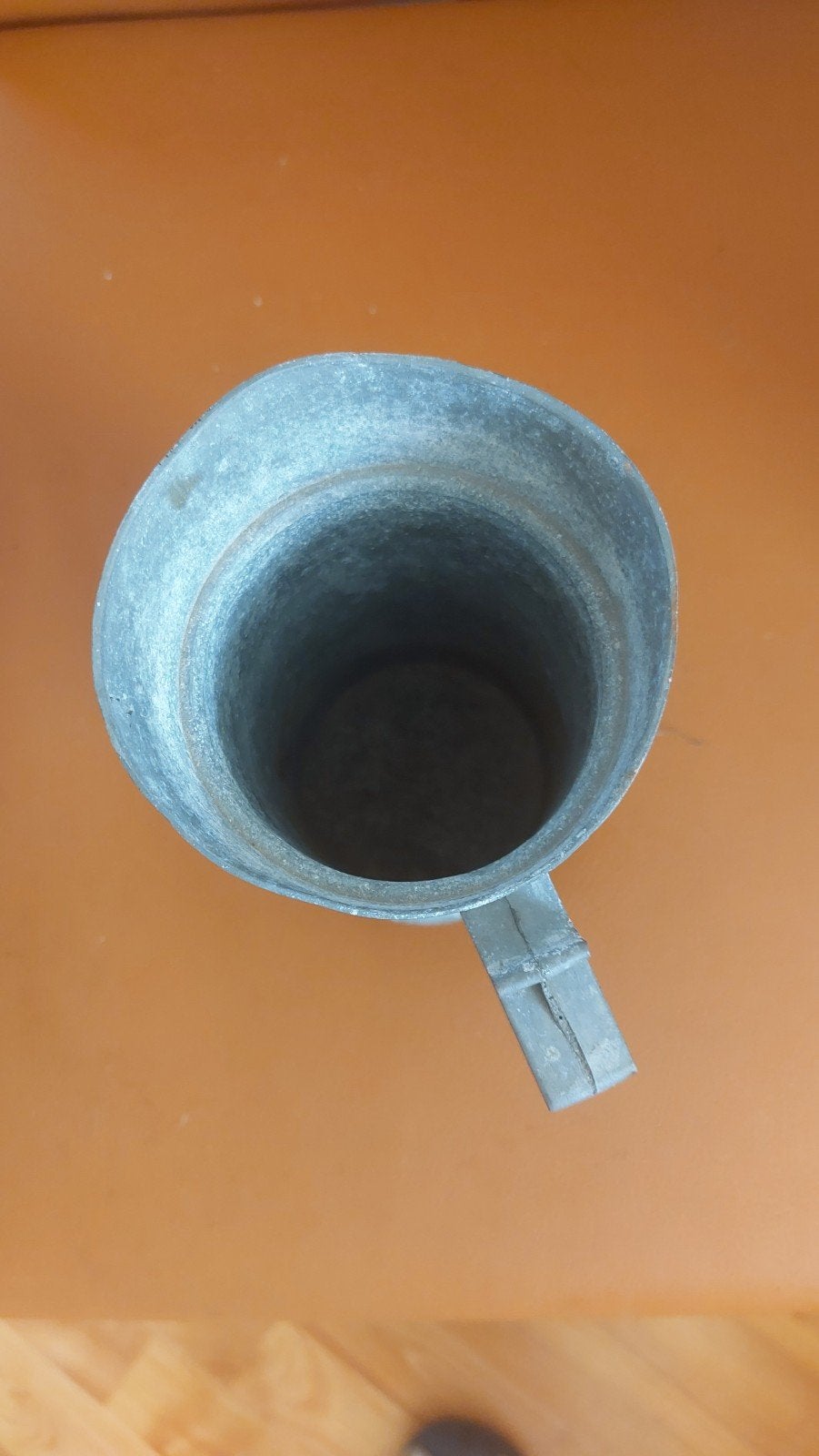 Antieke tinnen kan - 1/2 liter, Antiek en Kunst, Ophalen of Verzenden