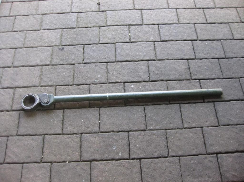 Zware sleutel 80 mm ex nl leger cavalerie tbv legertank, Ophalen, Landmacht, Nederland, Overige typen