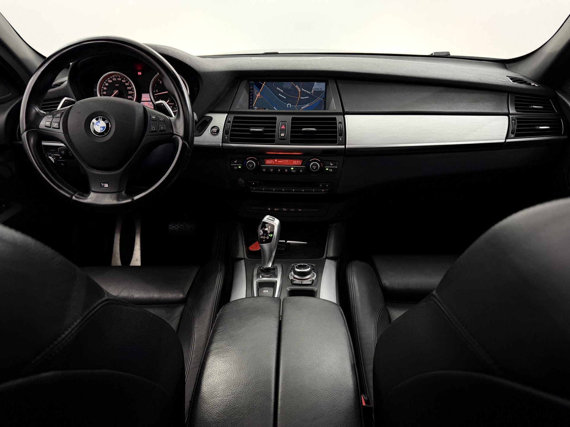 BMW X6 M50d Schuifdak, Leder, Camera, Navi, Elektrische acht, Auto's, BMW, Euro 5, Gebruikt, 2993 cc, Zwart