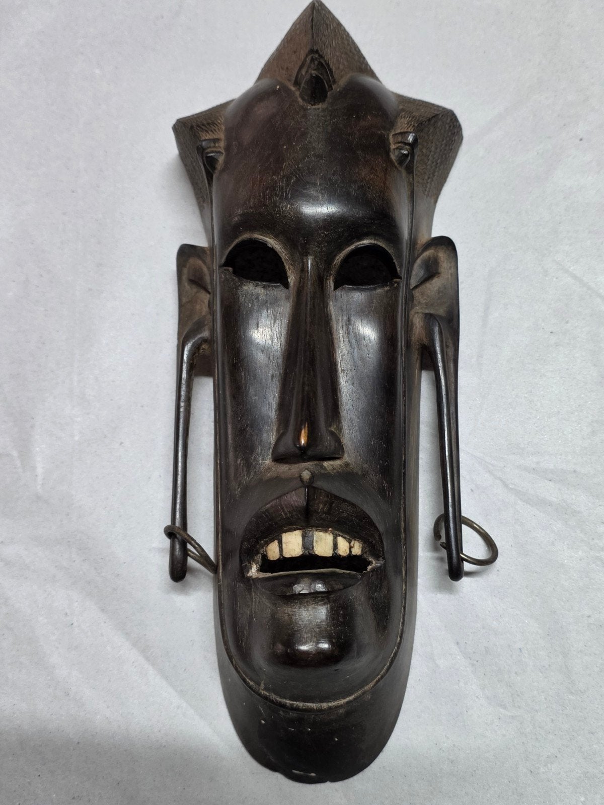 Vintage Afrikaans Masker - Handgesneden Hout, Hout, Gesneden, Afrika, Masker