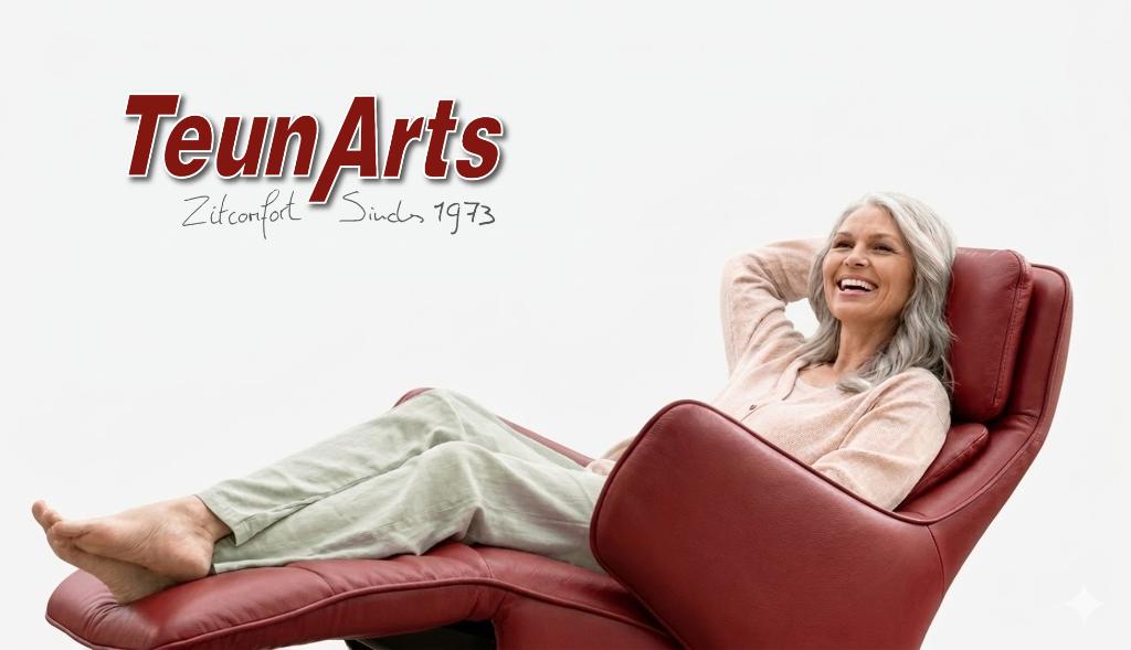 Ruim 50 jaar relaxstoel-specialist - Teun Arts - Sint Hubert, Modern klassiek, Nieuw, 75 tot 100 cm, Ophalen of Verzenden