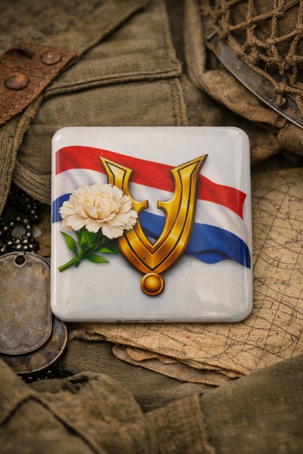 Veteranendag magneten, Ophalen of Verzenden, Overige soorten, Nederland, Overige typen
