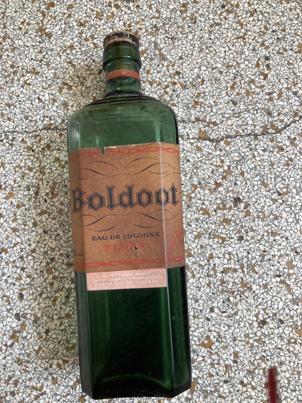 Boldoot eaudecologne fles, Verzamelen, Parfumverzamelingen, Ophalen of Verzenden, Zo goed als nieuw