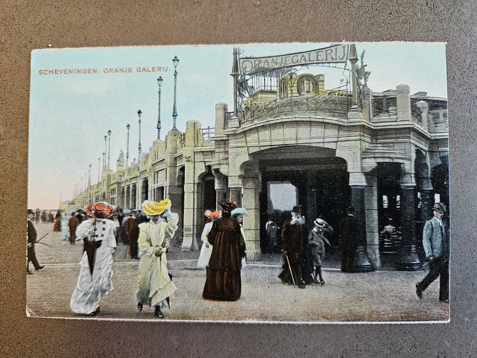 260) Oranje Galerij Scheveningen, Ophalen of Verzenden, Ongelopen, Zuid-Holland