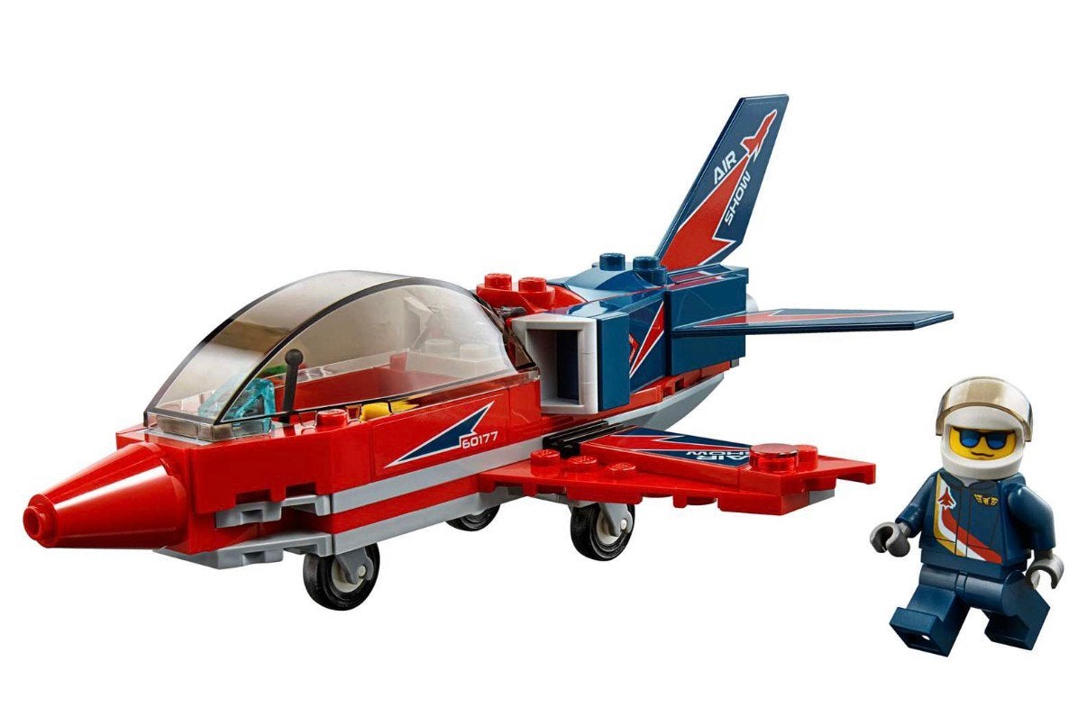 Lego 60177 ~ City - Vliegshowjet, Lego, Ophalen of Verzenden, Complete set, City