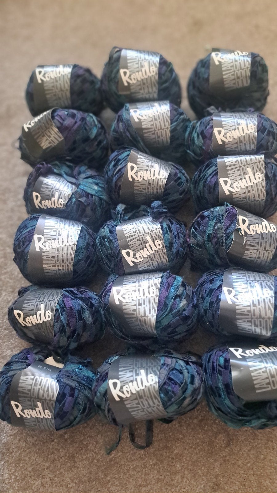 Lana Grossa Rondo - 18 bollen garen, Ophalen of Verzenden, Nieuw, Breien of Haken, Wol of Garen
