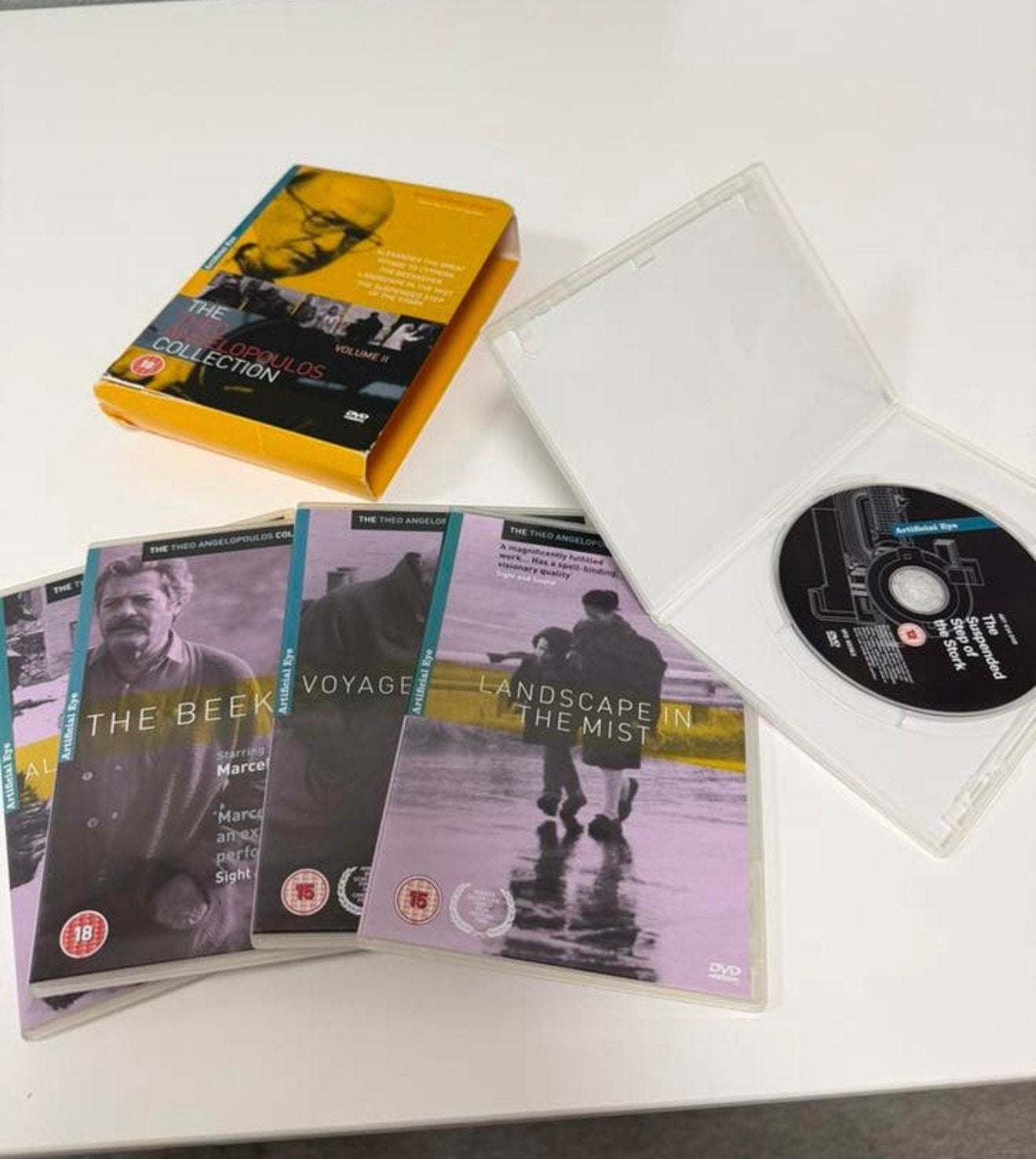 Theo Angelopoulos Collection Vol 2 DVD boxset Artificial Eye, Engels, Vanaf 16 jaar, Speciale editie, Ophalen of Verzenden