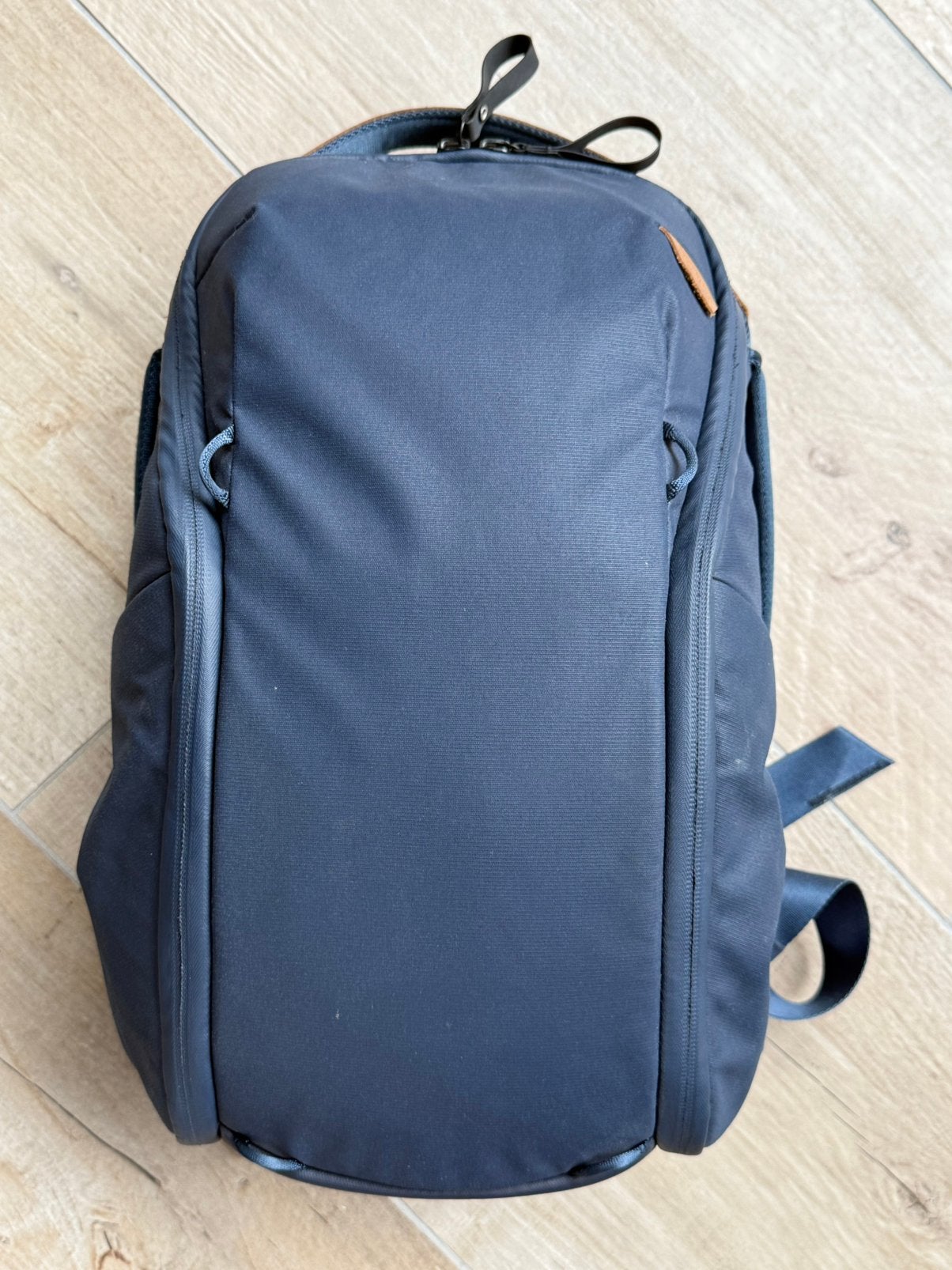 Peak Design Everyday Backpack Zip 15L Midnight Blue, Ophalen of Verzenden, Zo goed als nieuw, Zijvakken, Peak Design
