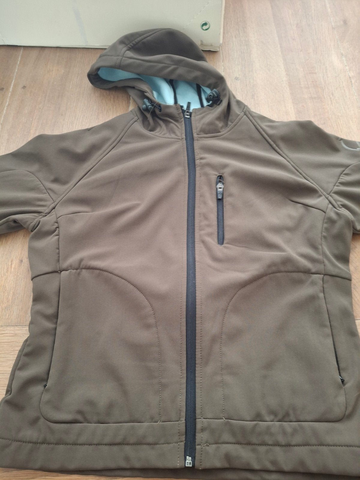 Falcon Softshell Jas Maat M - Winddicht en Comfortabel, Maat 38/40 (M), Bruin, Falcon, Ophalen of Verzenden