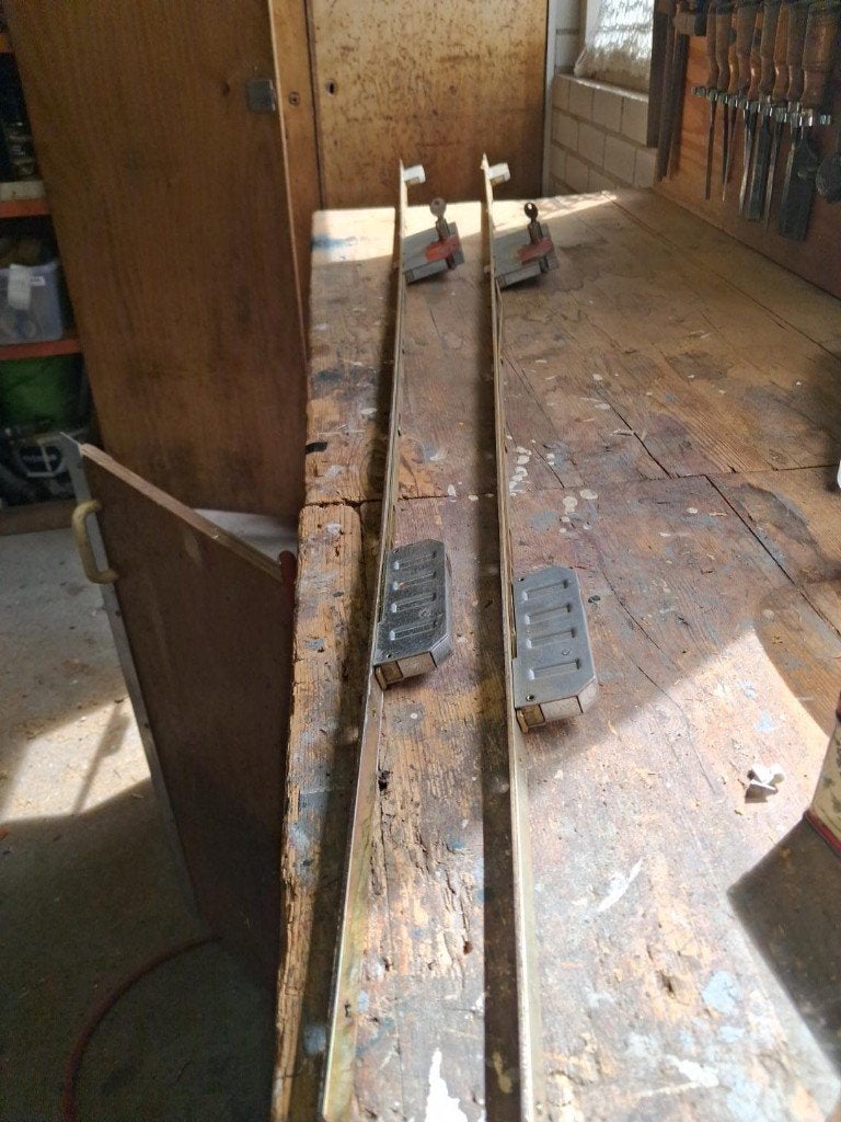 2x BUVA SEN T72.M2 meerpuntssluiting 2012 mm PC72, Ophalen, Gebruikt, Overige materialen, Slot