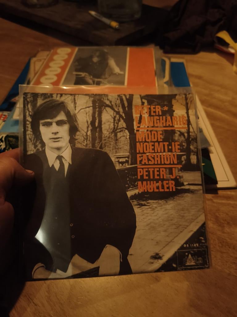 Peter Koelewijn - Langharig, Mode Noemt-ie Fashion Single, Cd's en Dvd's, Vinyl Singles, Gebruikt, Fotohoes, 7 inch, Single