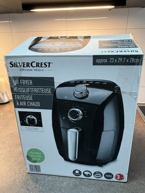 Silvercrest 900-A1(900 watt) caravan airfryer nooit gebruikt, Ophalen, Nieuw