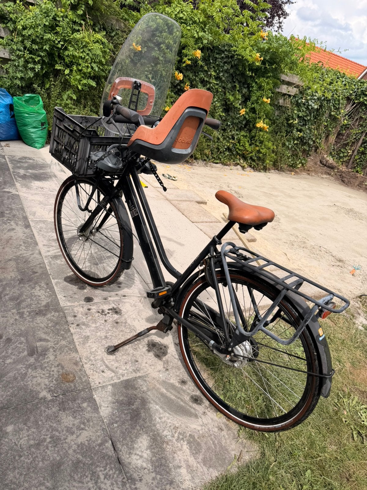 Moederfiets met voorzitje La Dolce Vita, Gebruikt, Mandje, 1 zitje, Ophalen