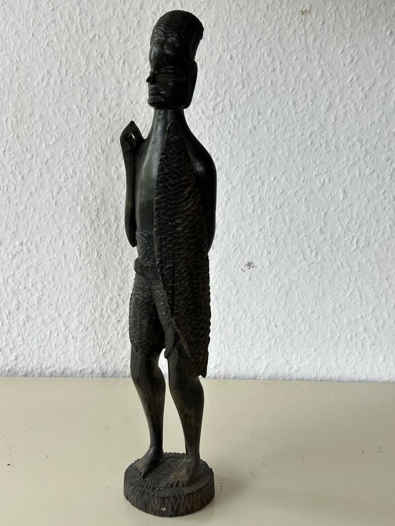 Oud missionaris beeldje Indonesie Dayak Tribal Art Indonesie, Ophalen of Verzenden