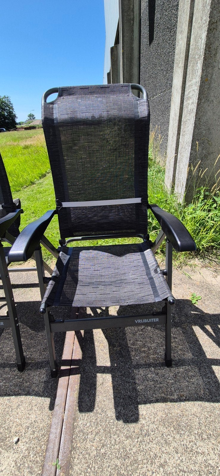 Campingstoel Vrijbuiter, Ophalen of Verzenden, Gebruikt, Campingstoel