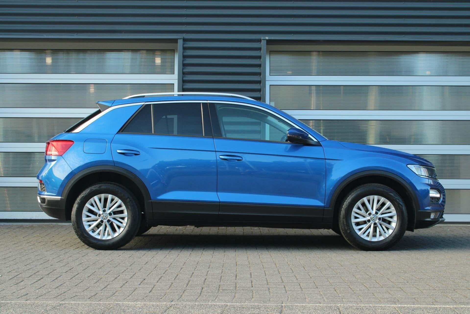 Volkswagen T-Roc 1.0 TSI 115pk Style | Apple Carplay & Andro, Auto's, Volkswagen, Voorwielaandrijving, 12 maanden, Stof, Gebruikt
