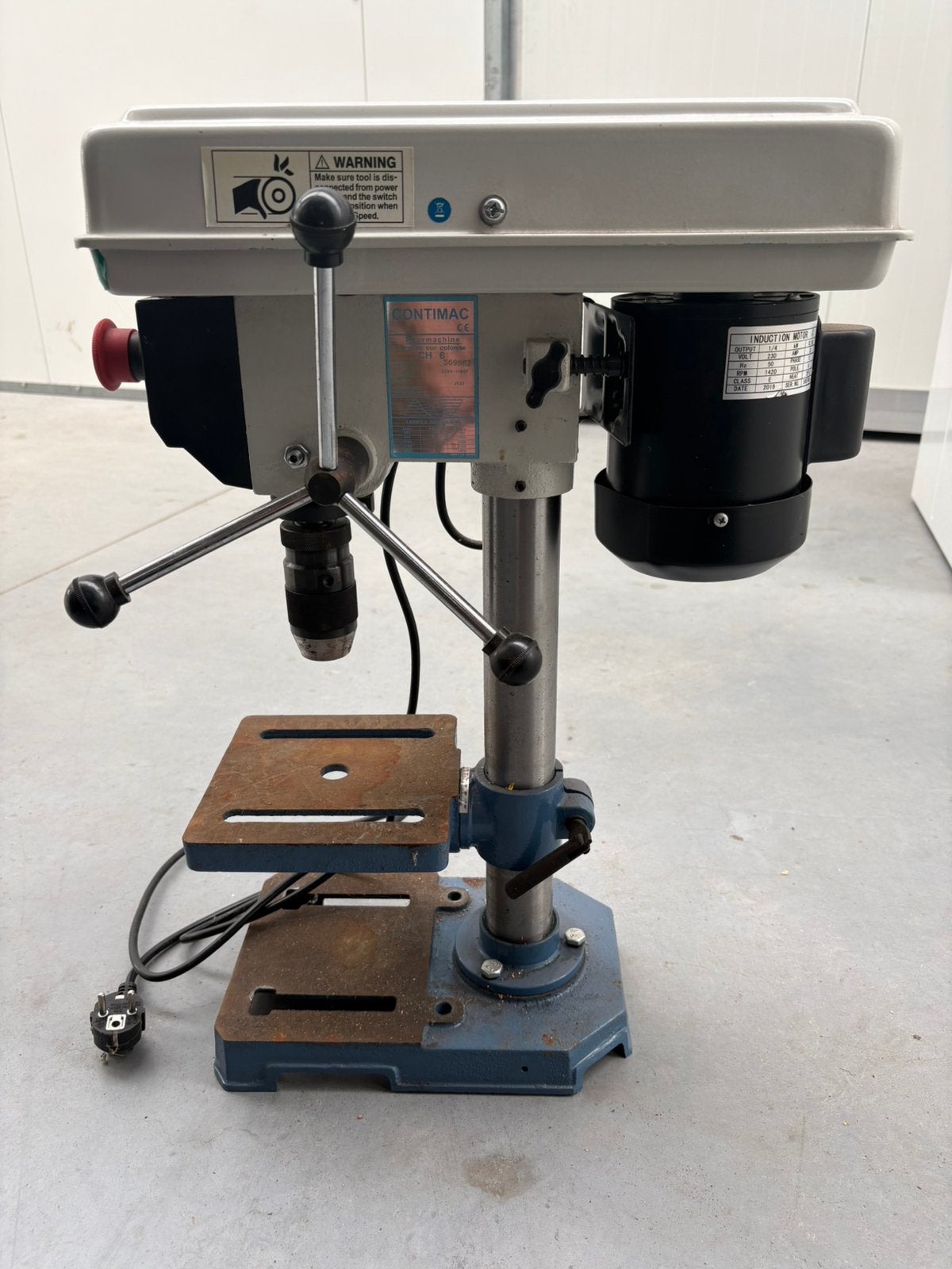 Contimac CH 6 Kolomboormachine – 230V, Doe-het-zelf en Verbouw, Ophalen, Zo goed als nieuw, Kolomboormachine