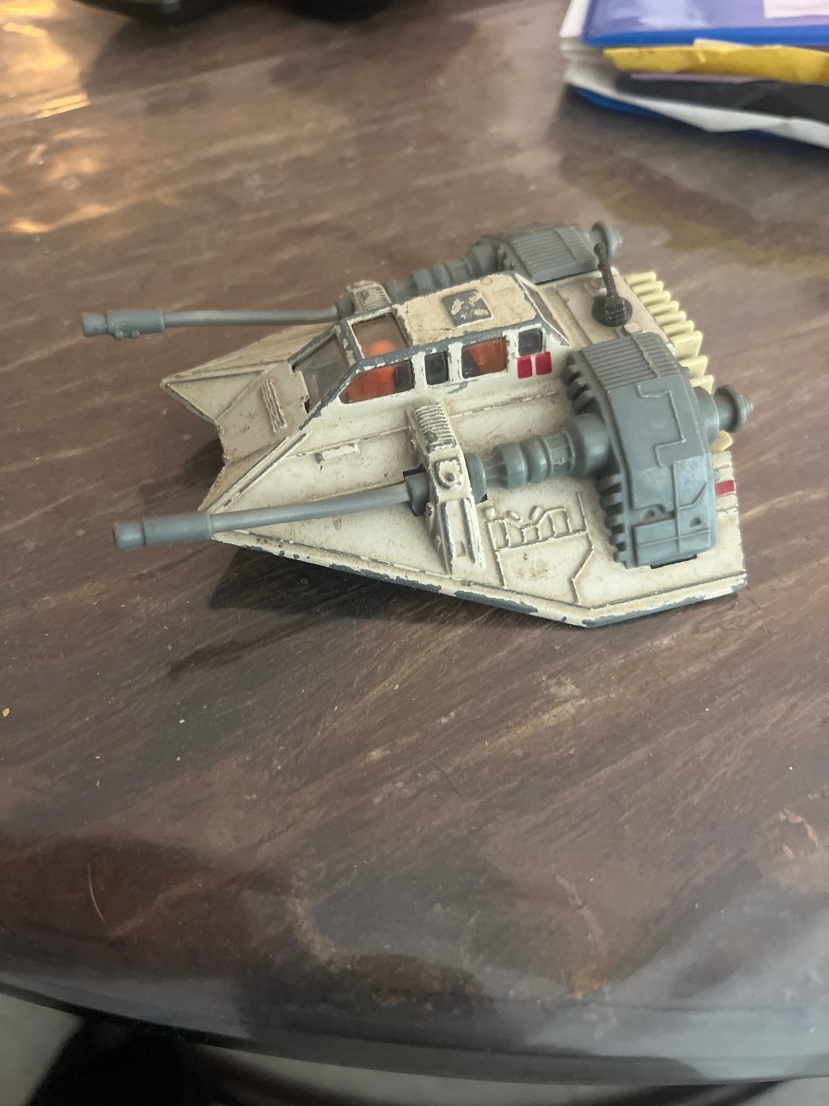 Vintage Star Wars Snowspeeder uit 1980 - Kenner, Ophalen of Verzenden, Gebruikt, Gebruiksvoorwerp