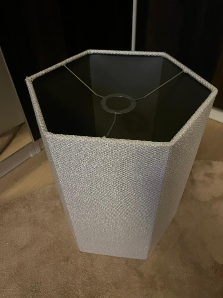 Savernu lampenkamp light&living wit hexagon, Huis en Inrichting, Ophalen of Verzenden, Nieuw, Wit, Rond