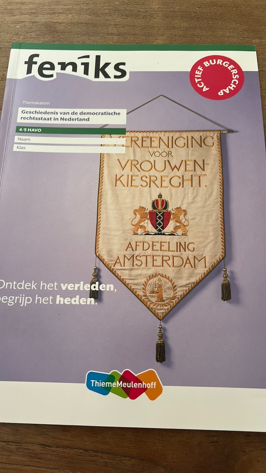 Geschiedenis 4/5 havo, Boeken, Ophalen of Verzenden, Zo goed als nieuw, HAVO, Geschiedenis