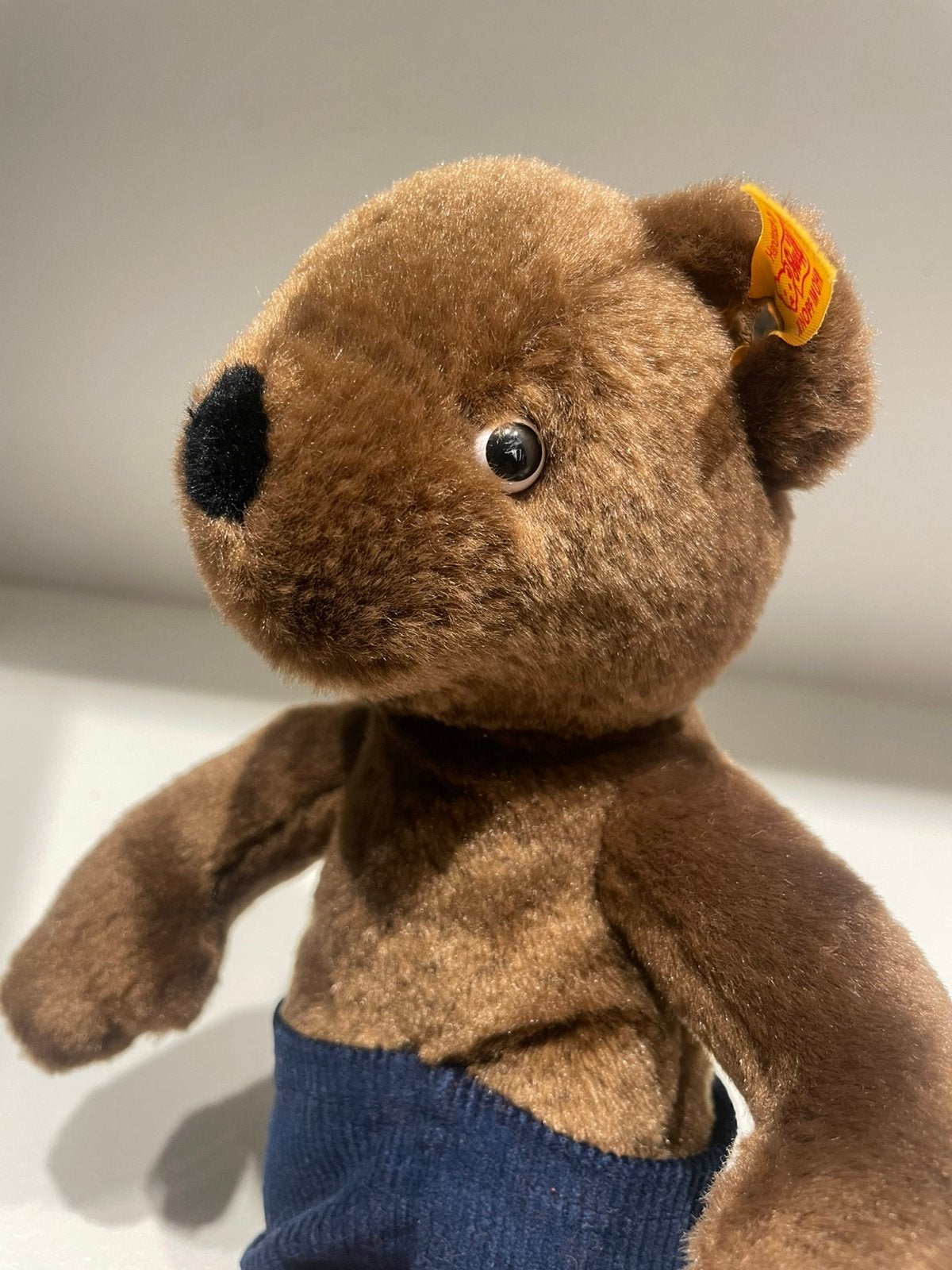 Steiff Breuni bär, Ophalen of Verzenden, Zo goed als nieuw, Stoffen beer, Steiff