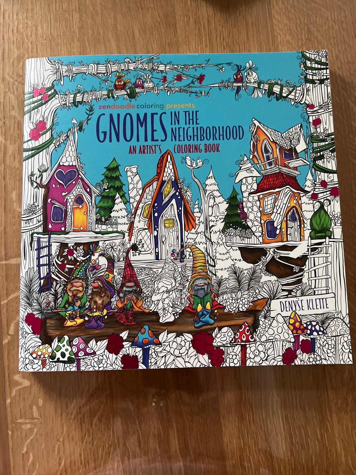 Zendoodle Coloring: Gnomes in the Neighborhood kleurboek, Gelezen, Jongen of Meisje, Ophalen of Verzenden, 5 of 6 jaar