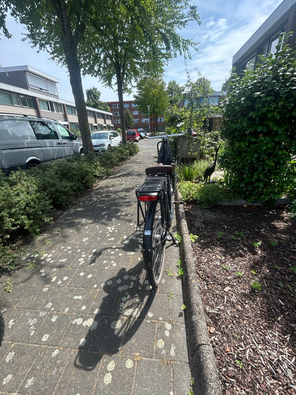 Stokvis elektrische fiets met voorwielmotor, Gebruikt, 51 tot 55 cm, 30 tot 50 km per accu, Ophalen