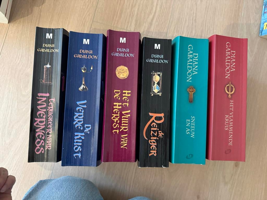 Outlander serie Diana Gabaldon - 6 boeken, Boeken, Ophalen of Verzenden, Zo goed als nieuw