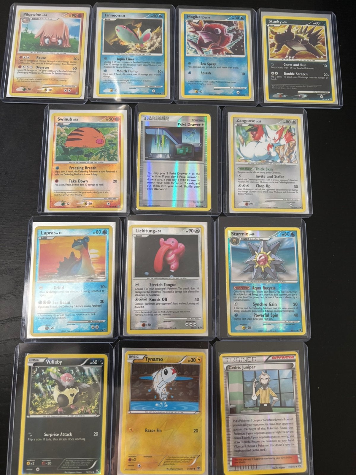 Pokémon Kaarten Reverse Holo, Ophalen of Verzenden, Zo goed als nieuw, Meerdere kaarten