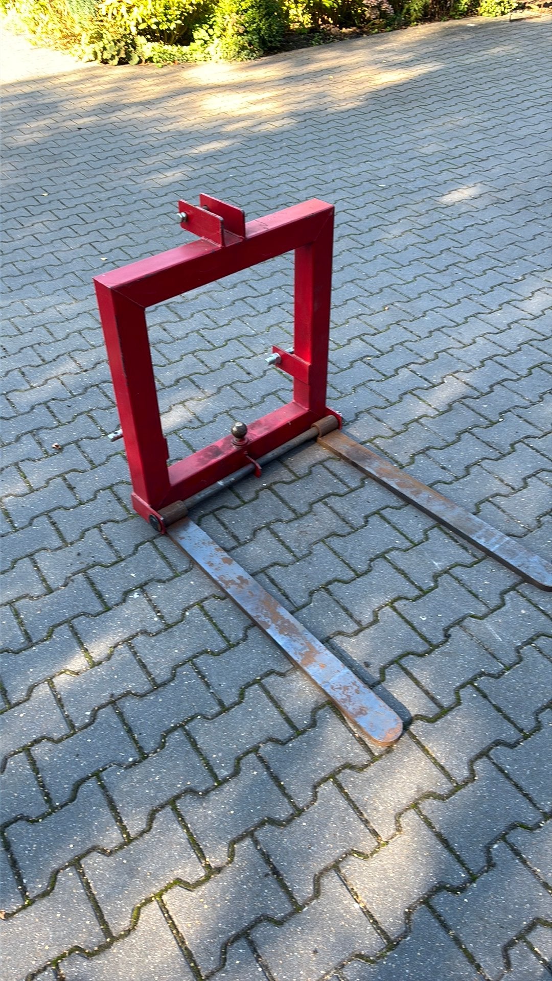 Palletvork Minitrekker, Ophalen, Zo goed als nieuw