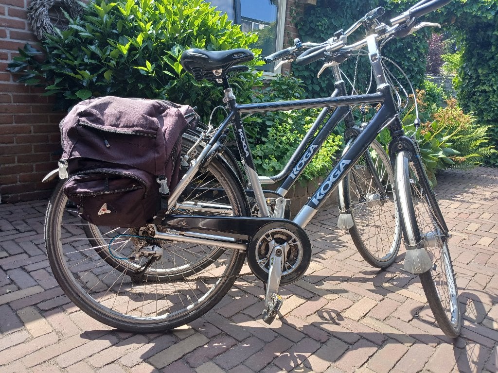 Set van dames en heren fiets koga myata distance, Fietsen en Brommers, Fietsen | Dames | Damesfietsen, Velgrem, Versnellingen