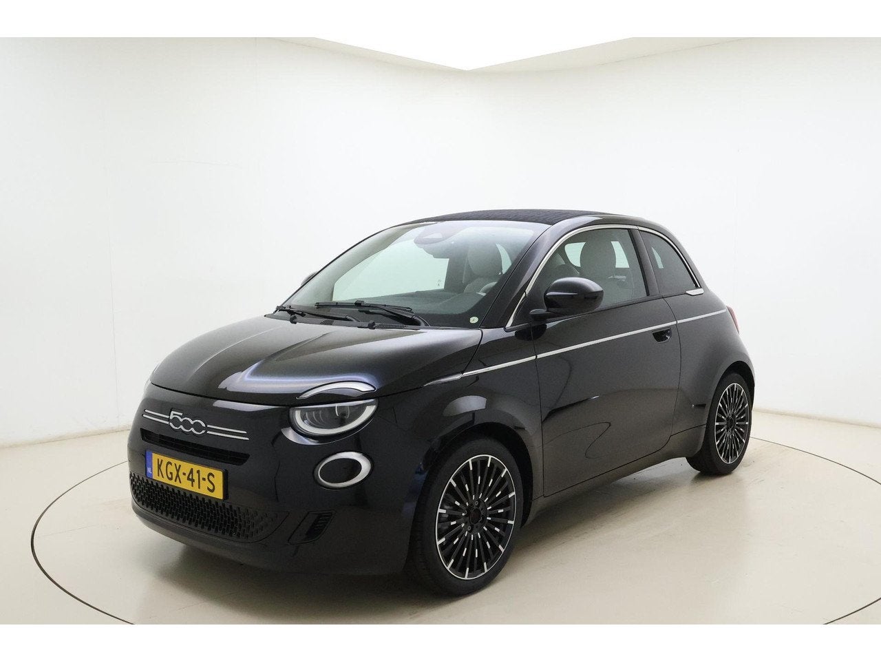 Fiat 500 1.0 Hybrid La Prima | DEMO| Cabrio | Cruise control, Auto's, Gebruikt, 4 stoelen, Bedrijf, Handgeschakeld