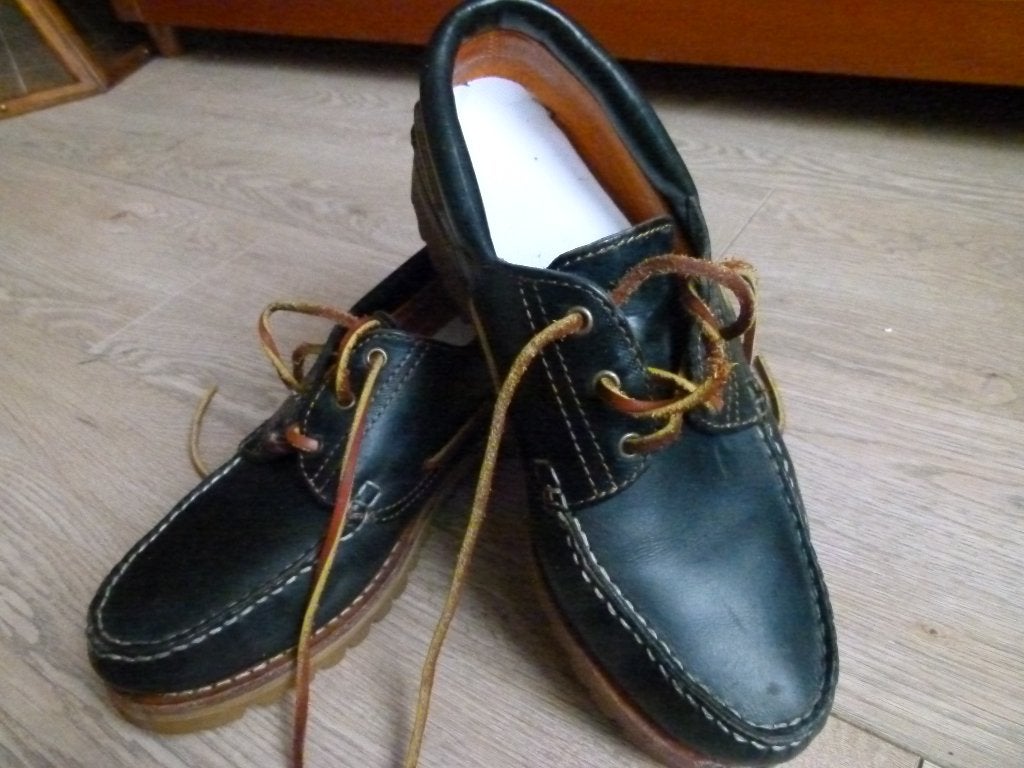 Zeer degelijke bootschoenen  BAYLANDS, Blauw, Ophalen of Verzenden, Gedragen, Veterschoenen