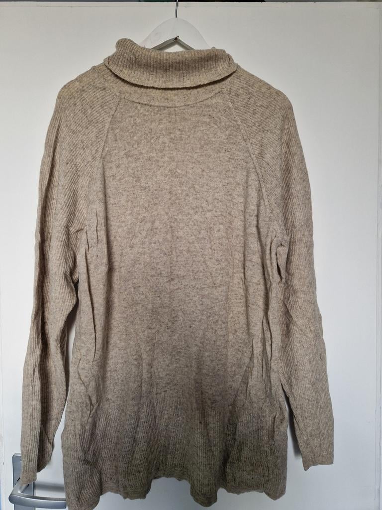 Fresh Breeze Beige wollen Coltrui Maat M, Maat 38/40 (M), Beige, Ophalen of Verzenden, Zo goed als nieuw