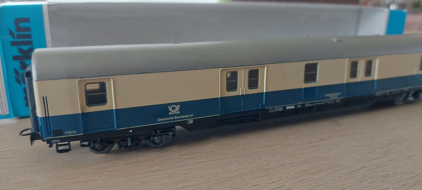 Märklin DB postrijtuig Deutsche Bahn artnr 4157 in ovp, Wisselstroom, Wagon, Ophalen of Verzenden, Zo goed als nieuw