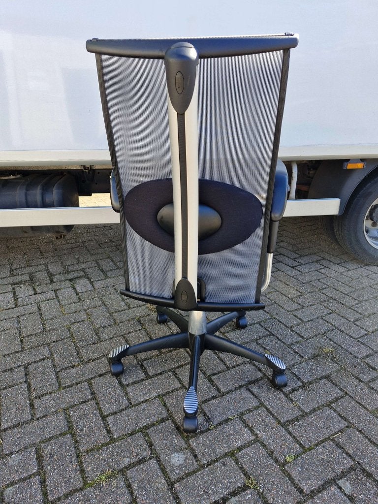 25x Hag H09 ergonomische manager / directie bureaustoelen, Blaak 28 Rotterdam, Flokk Netherland, Zwart, Ophalen of Verzenden