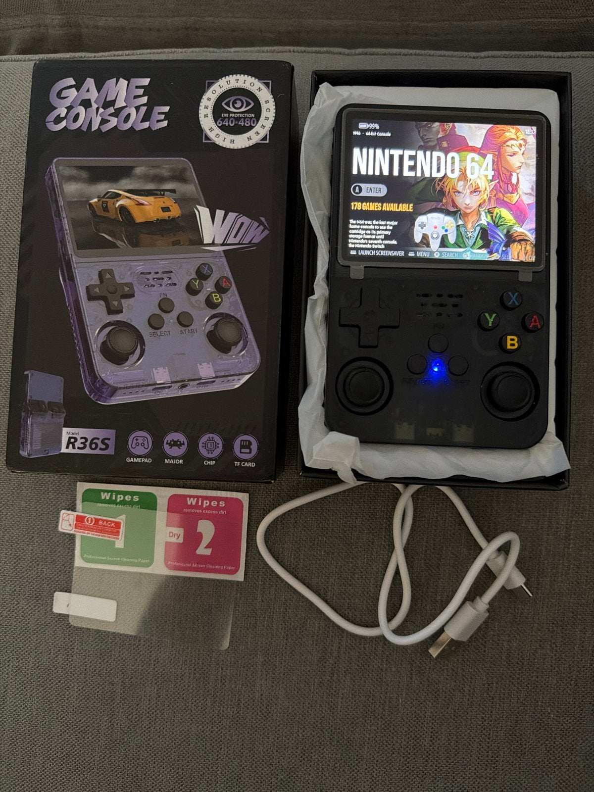R36S Draagbare Retro Game Console - Nieuw in Doos, Ophalen of Verzenden, Overige merken, Nieuw