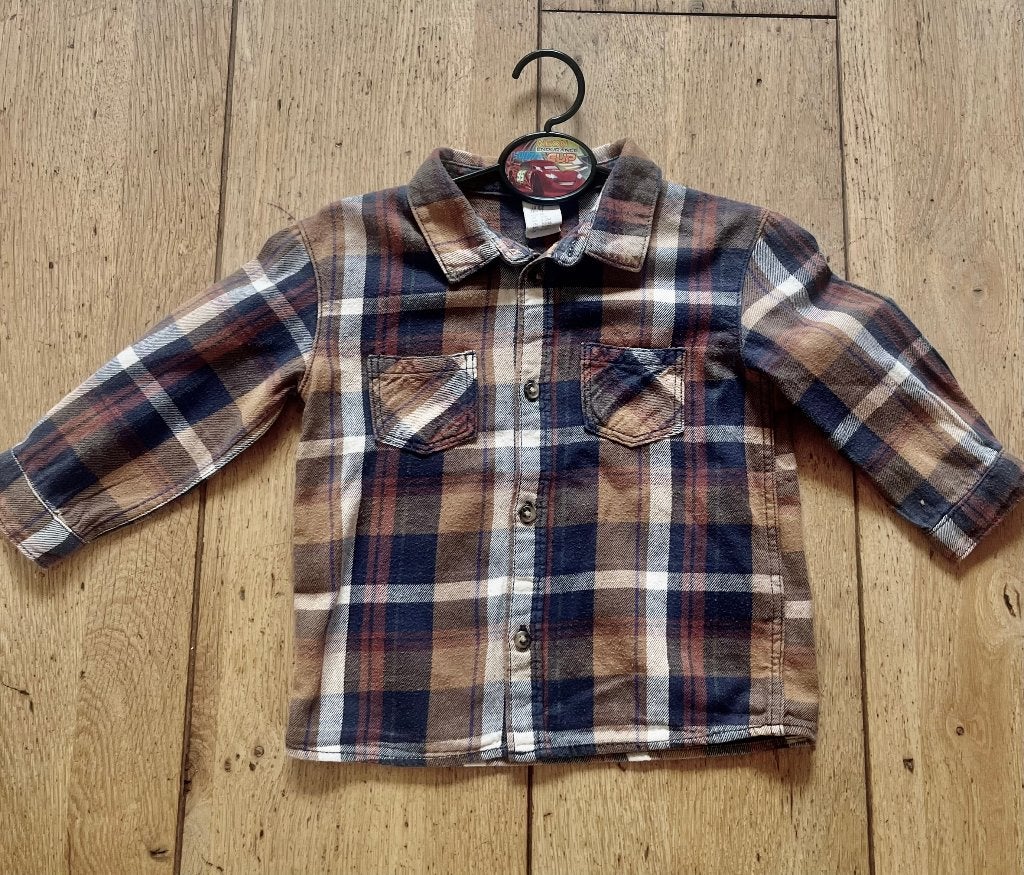 Stoer geruit houthakkers blousje, H&M, Ophalen of Verzenden, Zo goed als nieuw, Overhemdje of Bloesje