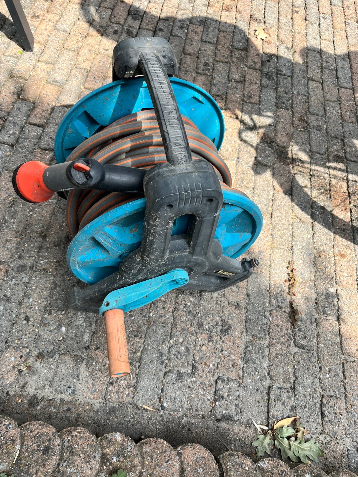 Tuinhaspel, Tuin en Terras, Tuinslangen, Ophalen, Gebruikt, Tuinslanghaspel