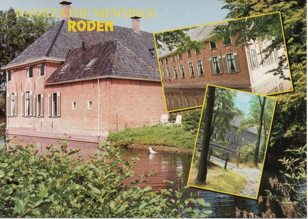Ansichtkaart Roden, 3-luik, Havezathe Mensinge, Ophalen of Verzenden, 1980 tot heden, Ongelopen, Drenthe