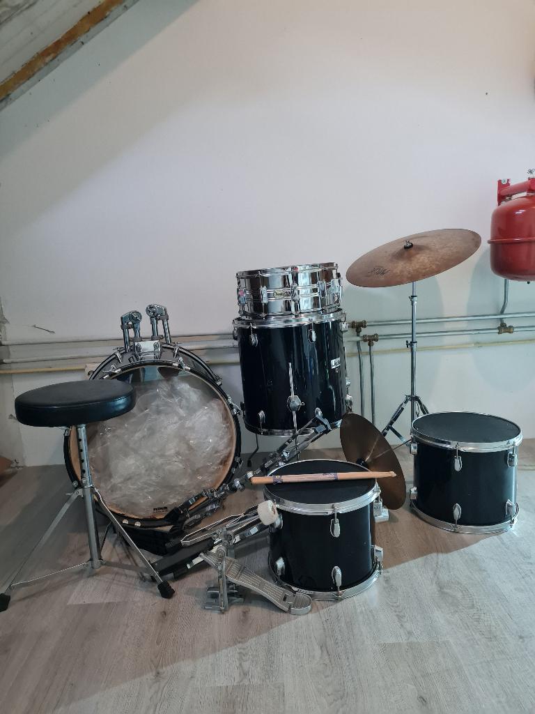 Drumstel, Muziek en Instrumenten, Ophalen, Gebruikt, Overige merken