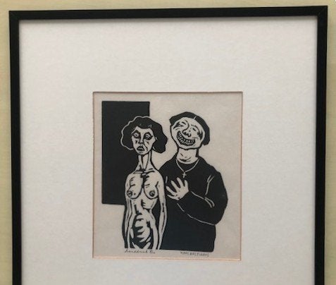 Kees Bastiaans (Mill 1909-1986)Handdruk 7/10 Gesigneerd., Antiek en Kunst, Ophalen of Verzenden