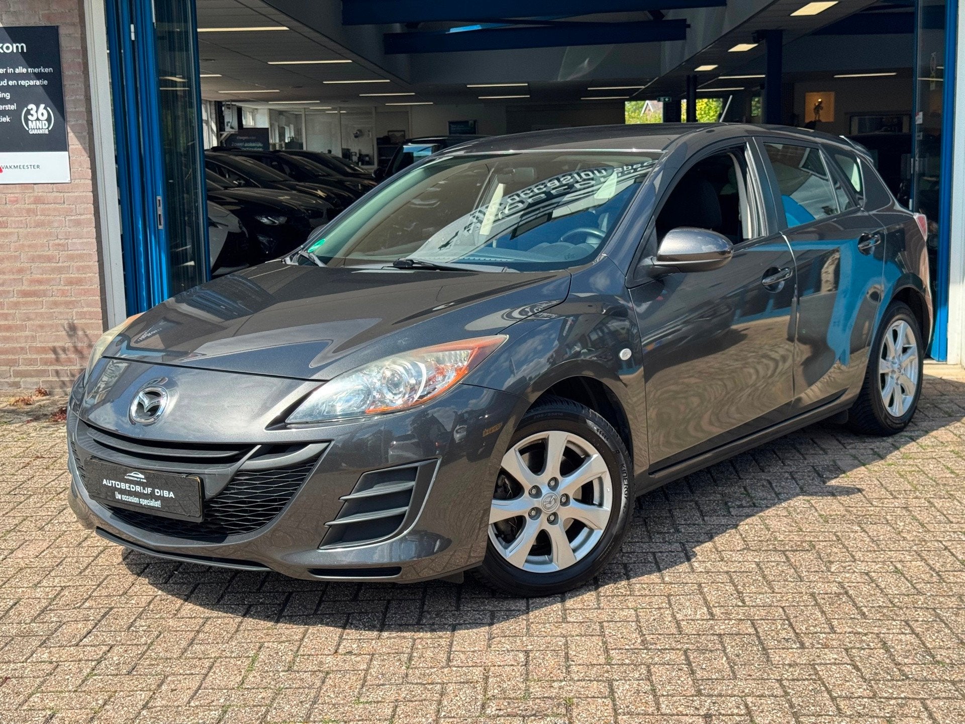 Mazda 3 2.0 Limited 2011 Zwart AUT CLIMA Trekh NAP!, Auto's, Mazda, Stof, Gebruikt, 4 cilinders, 150 pk