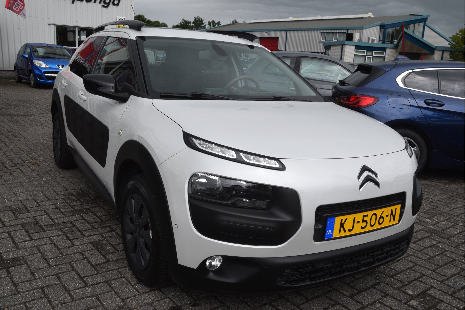 Citroën C4 Cactus 1.6 BlueHDi Business Plus Navi | Clima |, Voorwielaandrijving, Euro 6, 96 €/maand, Wit