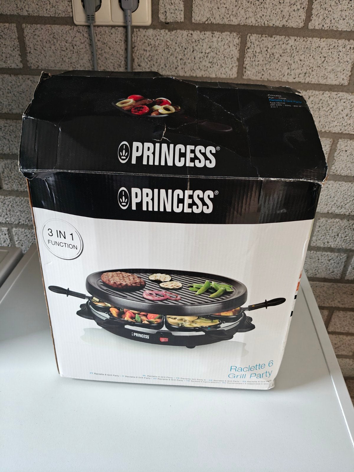 Gourmetstel 6 persoons Nieuw, Witgoed en Apparatuur, Gourmetstellen, Ophalen of Verzenden, Nieuw, 8 personen of meer