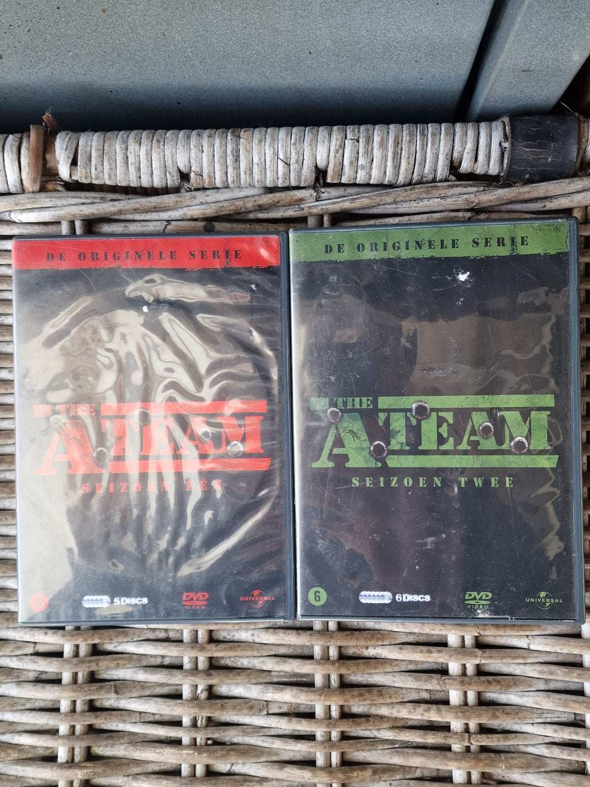 The A-Team - Seizoen 1 & 2 (DVD) - Perfecte staat, Seizoen 1, Ophalen of Verzenden, Zo goed als nieuw, Vanaf 6 jaar