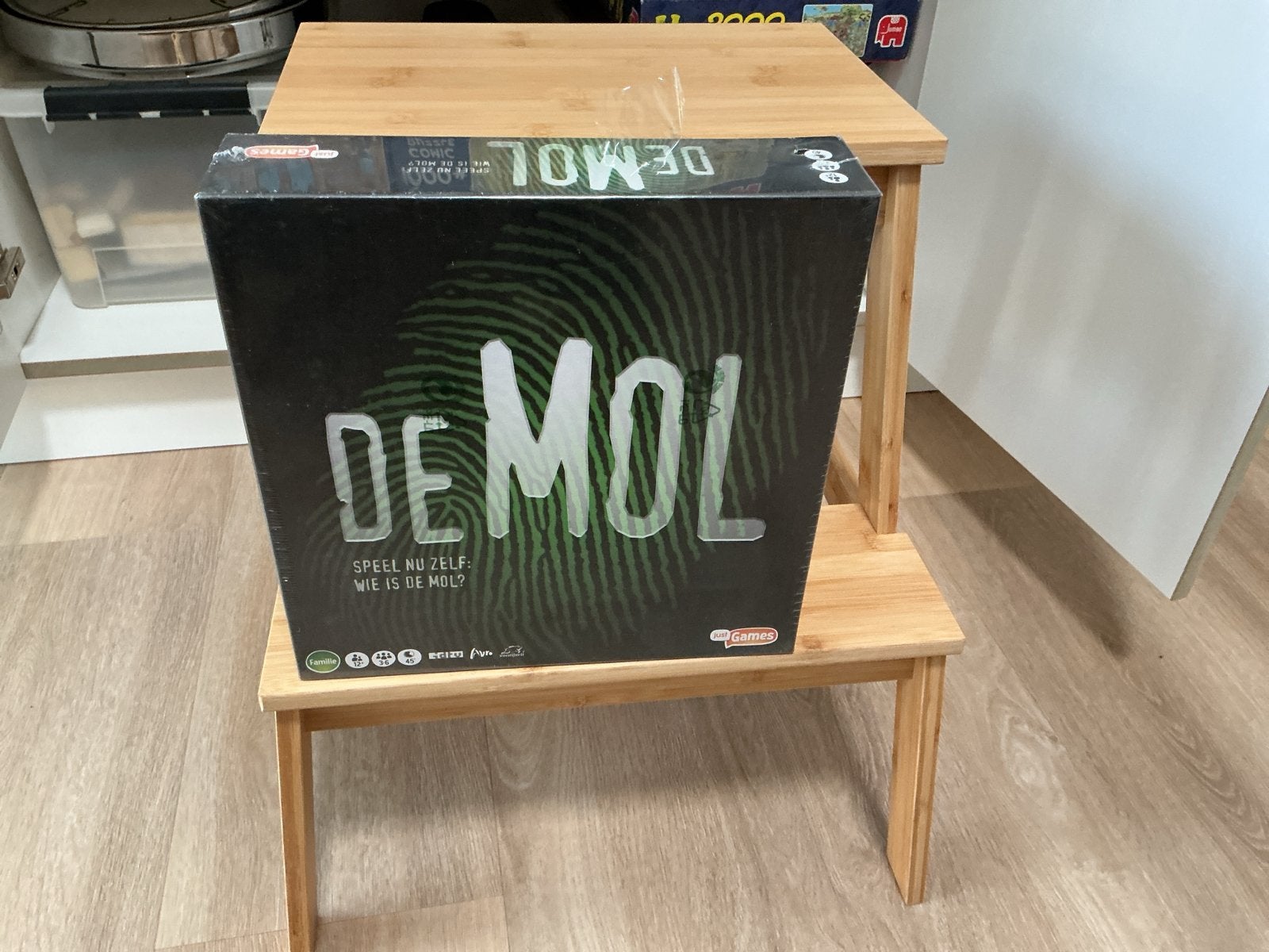 De Mol Bordspel - Speel nu zelf: Wie is de Mol?, Drie of vier spelers, Ophalen of Verzenden, Nieuw