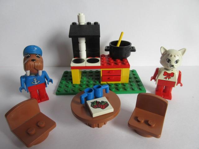 fabuland, 3646 3654 3664 3709 3711 3715 3719 3781 3784 3792, Ophalen of Verzenden, Zo goed als nieuw, Complete set, Lego