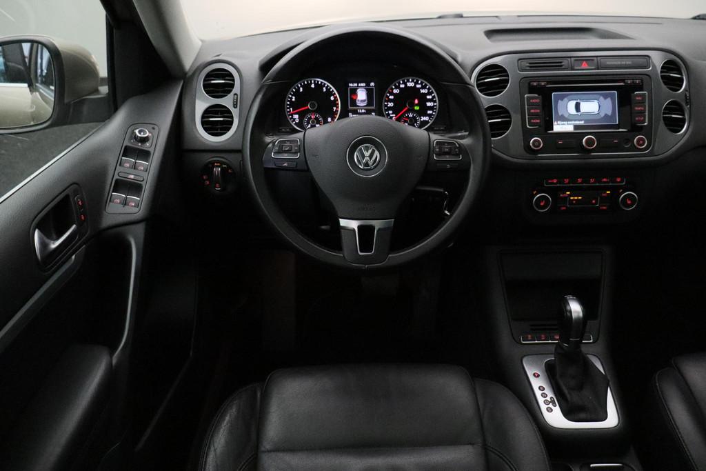 Volkswagen Tiguan 1.4 TSI R-Line Edition 2015 | Trekhaak Uit, Auto's, Euro 5, Zwart, 4 cilinders, 160 pk